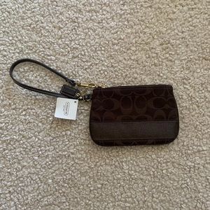 Small Coach Wristlet